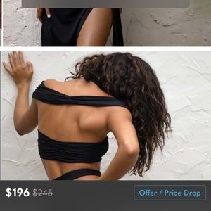 Rat and Boa ONYX TOP and VITTORIA SKIRT S